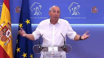 El comunista Joan Baldoví falta el respeto a los palentinos