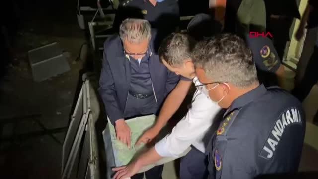 MERSİN'İN 2 İLÇESİNDE ORMAN YANGINI