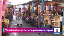 Movilidad en el Ecatepec no se detiene pese a aumento de contagios
