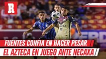 América: Luis Fuentes confía en hacer pesar el Estadio Azteca para el partido ante Necaxa