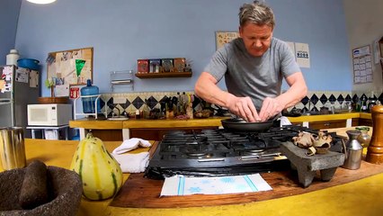 Gordon Ramsay Makes Chilaquiles in Oaxaca (featuring Aaron Sanchez) _ Scrambled
