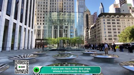 Crise dos chips ameaça crescimento da Apple