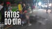 Égua atropelada agoniza na avenida Duque de Caxias, em Belém