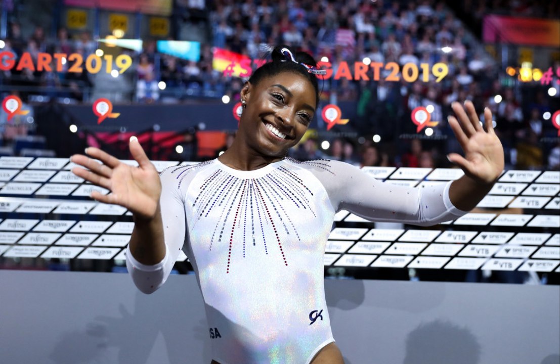 Simone Biles has been supported by former Olympian Michael Phelps