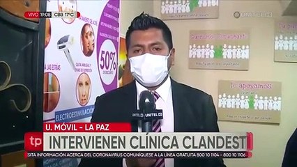 La Policía interviene una clínica clandestina y aprehende a dos personas