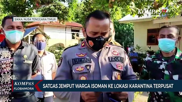 Satgas Jemput Warga Isoman Ke Lokasi Karantina Terpusat