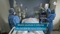 México reporta 537 decesos y 19 mil 28 contagios por Covid en las últimas 24 horas