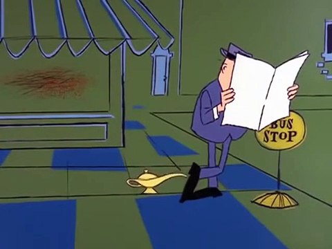 The Pink Panther. Ep-022. Genie with the light pink fur. 1966 TV Series. Animation. Comedy