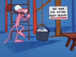 The Pink Panther. Ep-034. Prefabricated pink. 1967  TV Series. Animation. Comedy