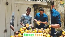 Indian Street Food - Amazinggg Palm Fruit Cutting Skills