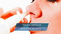 Las futuras vacunas antiCovid podrían aplicarse con un spray nasal y ser más eficaces