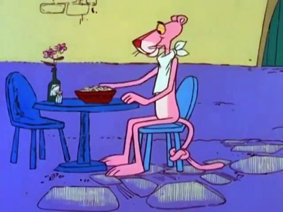 The Pink Panther. Ep-086 109. The pink of arabee  The Pink of Bagdad. 1976  Animation. Comedy