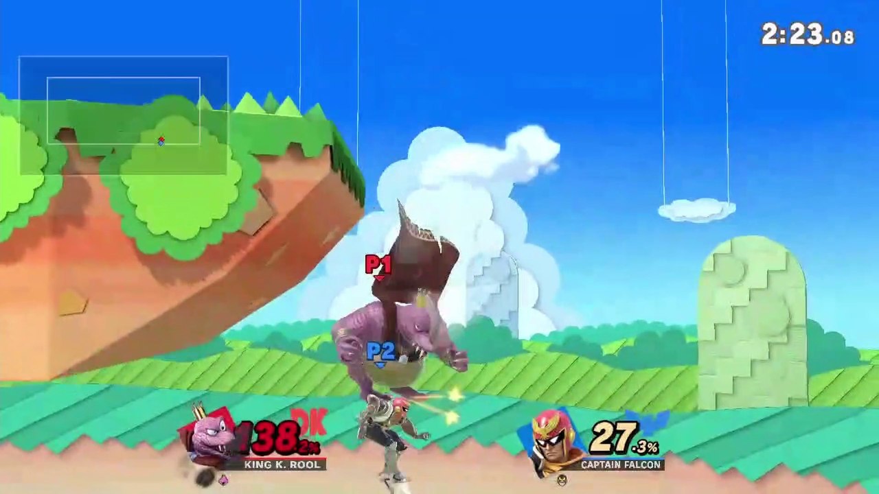 Double Tech into Footstool