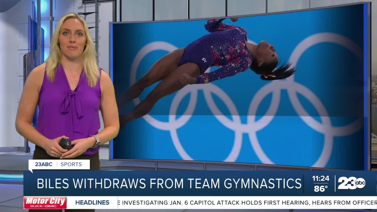 23ABC Sports: Simone Biles opts out of team competition; Rodgers arrives at training camp