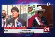 Evo Morales sobre Pedro Castillo: 