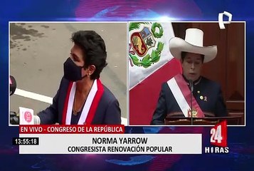 Parlamentarias firmaron carta para que Roger Nájar no esté en gabinete, según Norma Yarrow