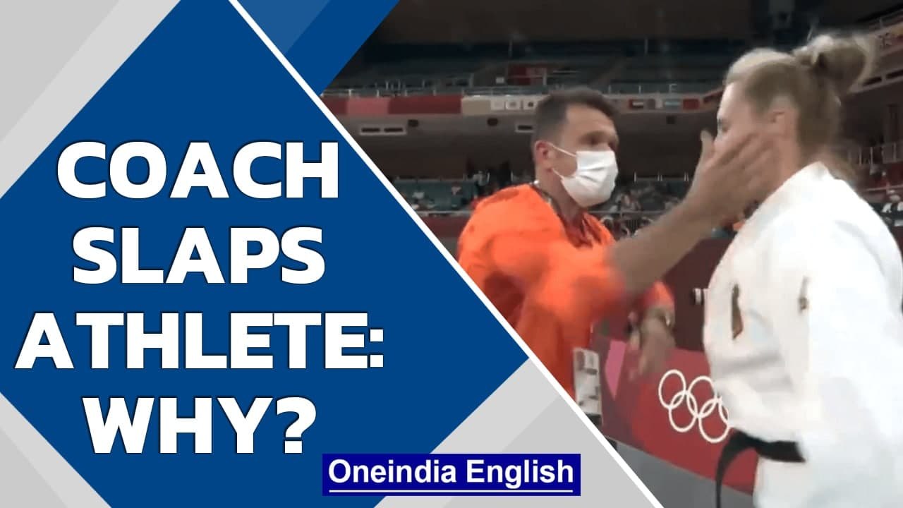 Germany Judo coach 'slaps' athlete, gets warnin...