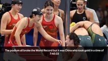 China shock USA, Australia to win 4x200m women's freestyle relay