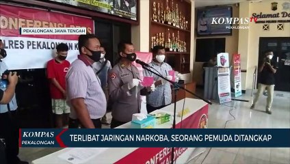 Terlibat Jaringan Narkoba, Seorang Pemuda Ditangkap