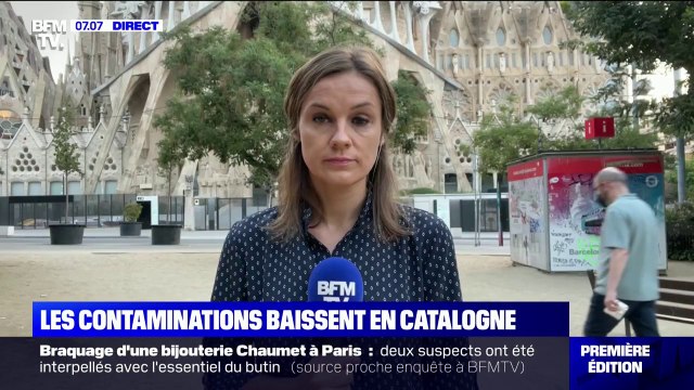 Covid-19: après trois semaines de restrictions, les contaminations baissent en Catalogne