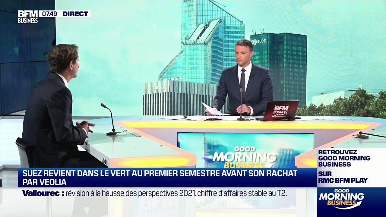 Bertrand Camus (Suez) : Suez revient dans le vert au premier semestre avant son rachat par Veolia - 29/07