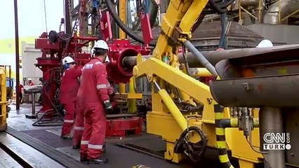 Karadeniz gazında ilk ateş yakıldı