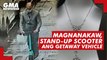 Magnanakaw ng alahas, stand-up scooter ang getaway vehicle  | GMA News Feed