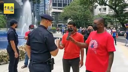 ◤新冠又一年◢ 接种预约6pm 外劳8am到 KLCC外 500公尺人龙