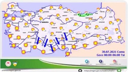 Meteoroloji'den yangın bölgeleri için fırtına uyarısı