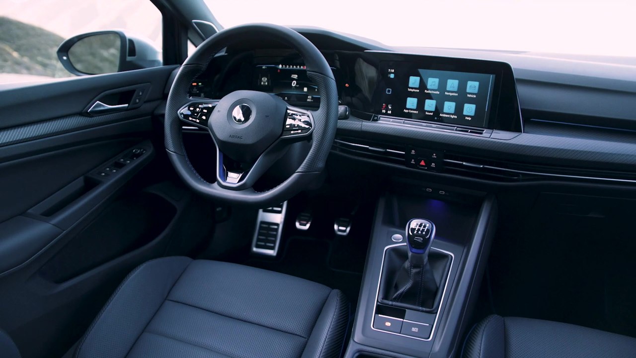 2022 Volkswagen Golf R Interior Design