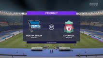 Hertha Berlin vs Liverpool || Club Friendly - 29th July 2021 || Fifa 21