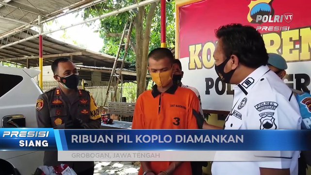 Polres Grobogan Ringkus Pengedar Pil Koplo