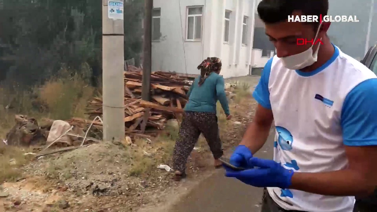 Yangın çaresizliği: Geceden beri mücadele ediyoruz