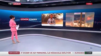 Manavgat’taki felaketi sunan TRT muhabiri gözyaşlarına hakim olamadı