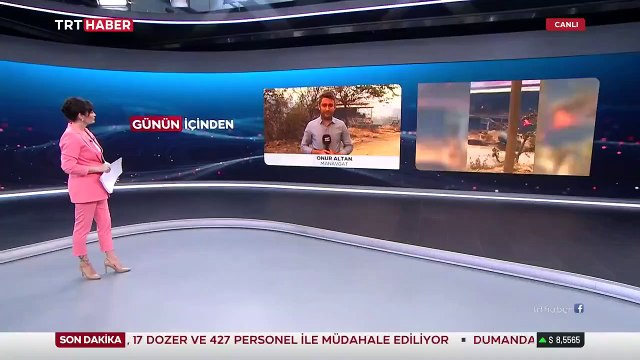Manavgat’taki felaketi sunan TRT muhabiri gözyaşlarına hakim olamadı