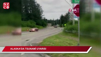 Alaska'da tsunami uyarısı