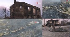 Manavgat'taki yangın felaketinin boyutu gün ağarınca ortaya çıktı