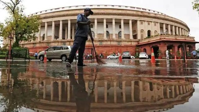 Watch: Both Houses adjourned as Opposition MPs stage protest