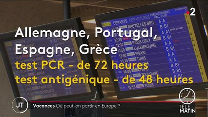 Covid-19 : les règles pour voyager en Europe