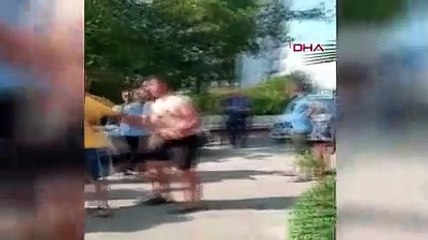 Arsa davasında şahitlik yapan aileye şemsiye ile dayak