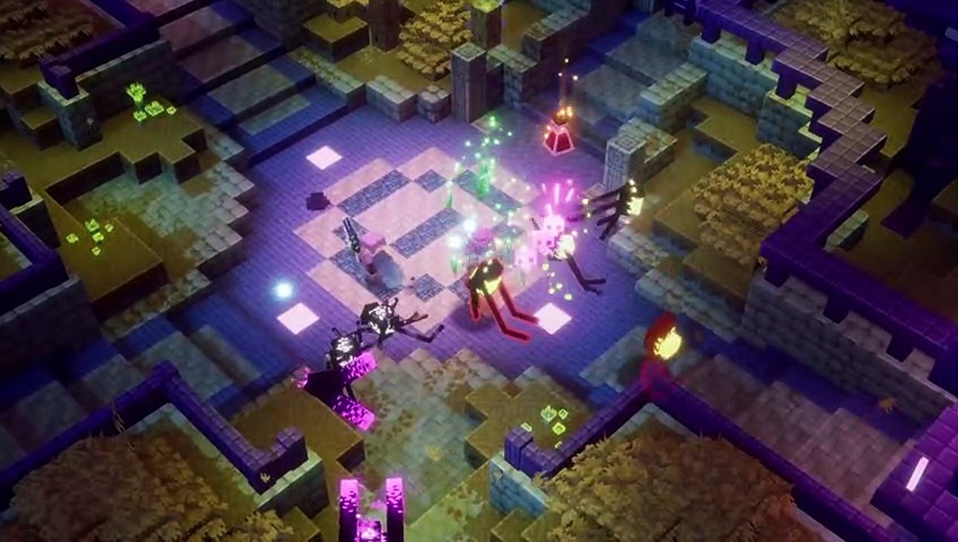 Minecraft Dungeons Void Telegraph