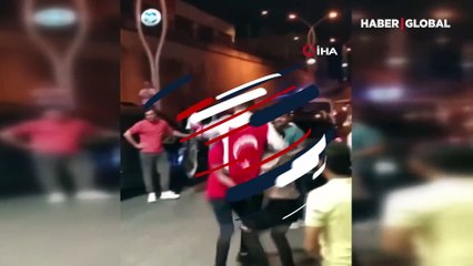 Magandalar yine sokaklarda: Polis gelmeden gidelim
