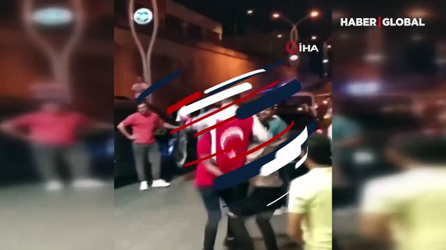 Magandalar yine sokaklarda: Polis gelmeden gidelim