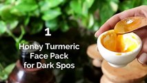Apply Turmeric Gel Face Pack 10 Minutes Every Night & Change Skin Complexion - Remove Dark Spots