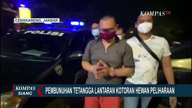 Gara-Gara Kotoran Hewan, Pria di Cengkareng Ini Tega Aniaya Tetangga hingga Tewas