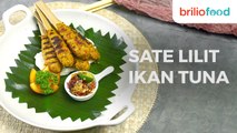 Resep sate lilit ikan tuna kaya rempah, nggak cukup satu