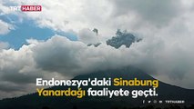 Endonezya'da Sinabung Yanardağı faaliyete geçti