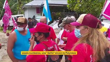 Essais nucléaires : Emmanuel Macron évoque "la dette" de l'État envers la Polynésie française