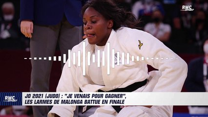 JO 2021 (Judo) : "Je venais pour gagner", les larmes de Malonga battue en finale
