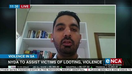 NYDA to assist victims of looting, violence